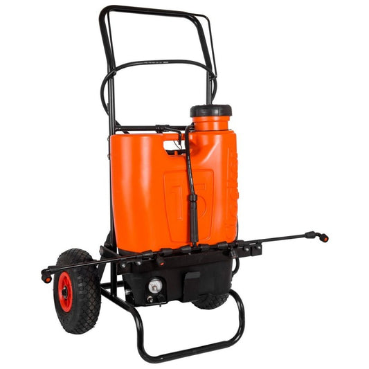 Stocker Pompa a zaino elettrica 15 L li-ion Con trolley